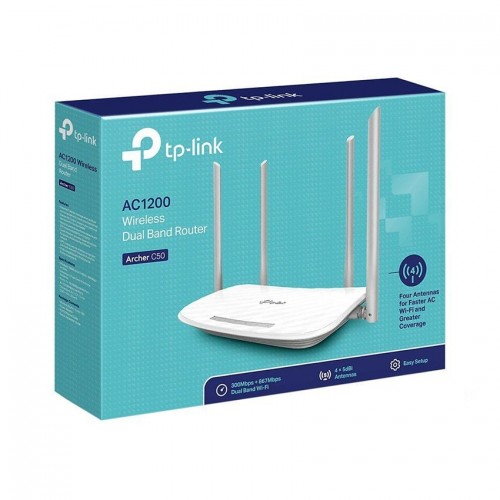 Bộ Phát Wifi TP-Link Archer C50 Băng Tần Kép AC1200