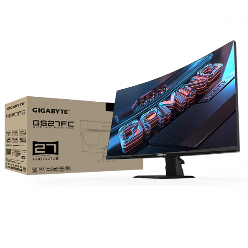 Màn hình 27 inch CONG GIGABYTE GS27FC 180Hz