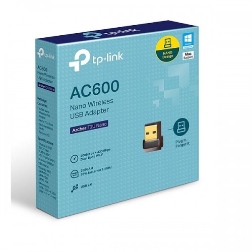 USB Wifi Archer T2U Nano - Băng tần kép