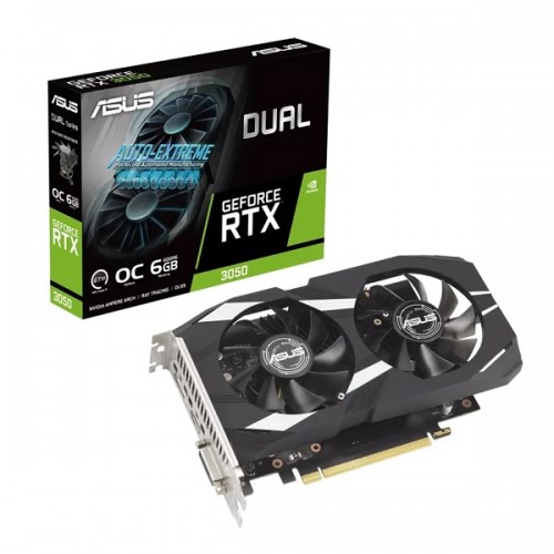 VGA Asus Dual RTX 3050 OC Edition 6GB GDDR6